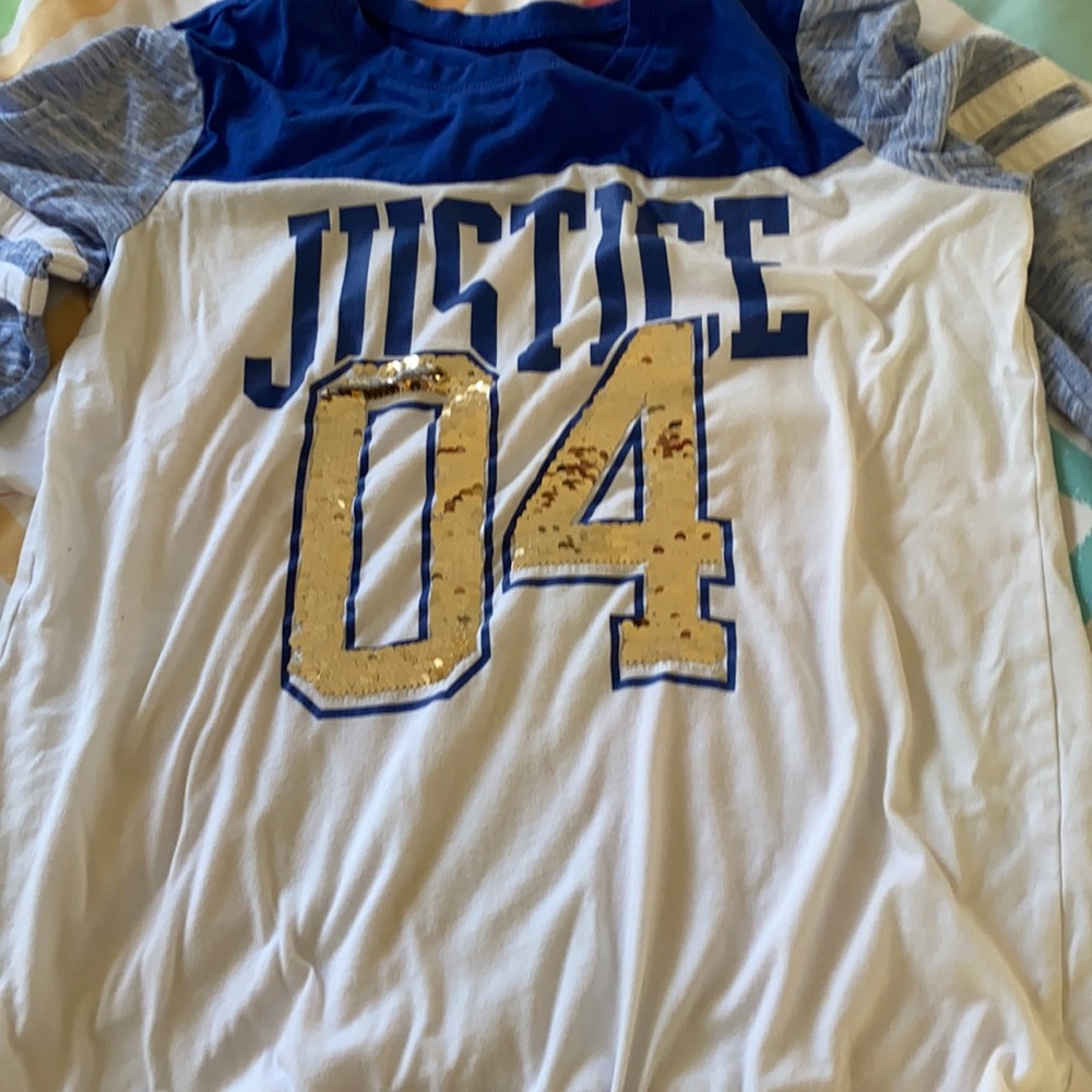 I’m selling a long sleeve shirt for justice